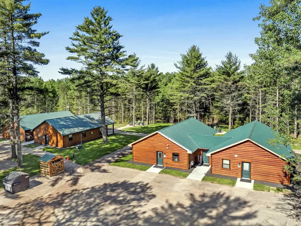 Eagle River Trailside Log Cabin Rentals WI Vacation Rentals in Eagle